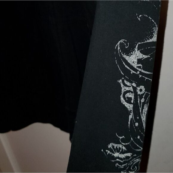 BCBGMAXAZRIA Black Sweater Hoodie - Picture 6 of 6